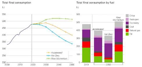 cambia pesantemenre il mix energetico, cambia il rapporto di forse delle diverse forze nel mercato energetico. Nel net zero la