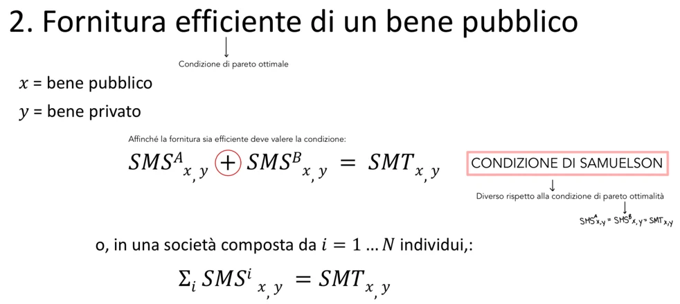 Figura - • I beni privati non vengono necessariamente forniti solo dal settore privato e viceversa. • Esiston